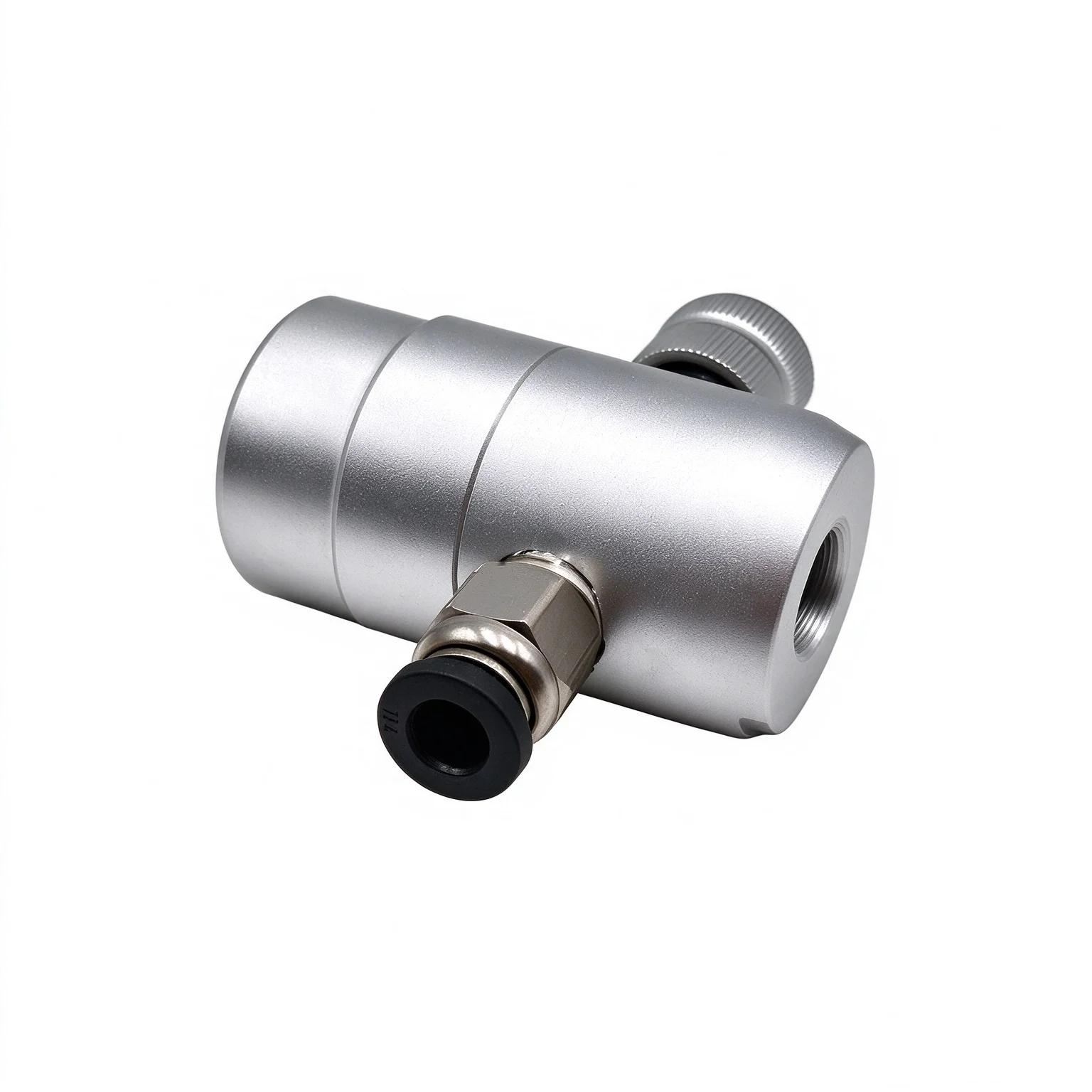 Whipped Cream Dispenser Whipper Adapter M11*1 Thread, N2O Nitrous Oxide Cylinder Refill Valve with Bleed Valve