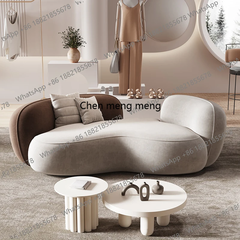 Nordic Cream Style Sofa Modern - Office Furniture Store recension och pris