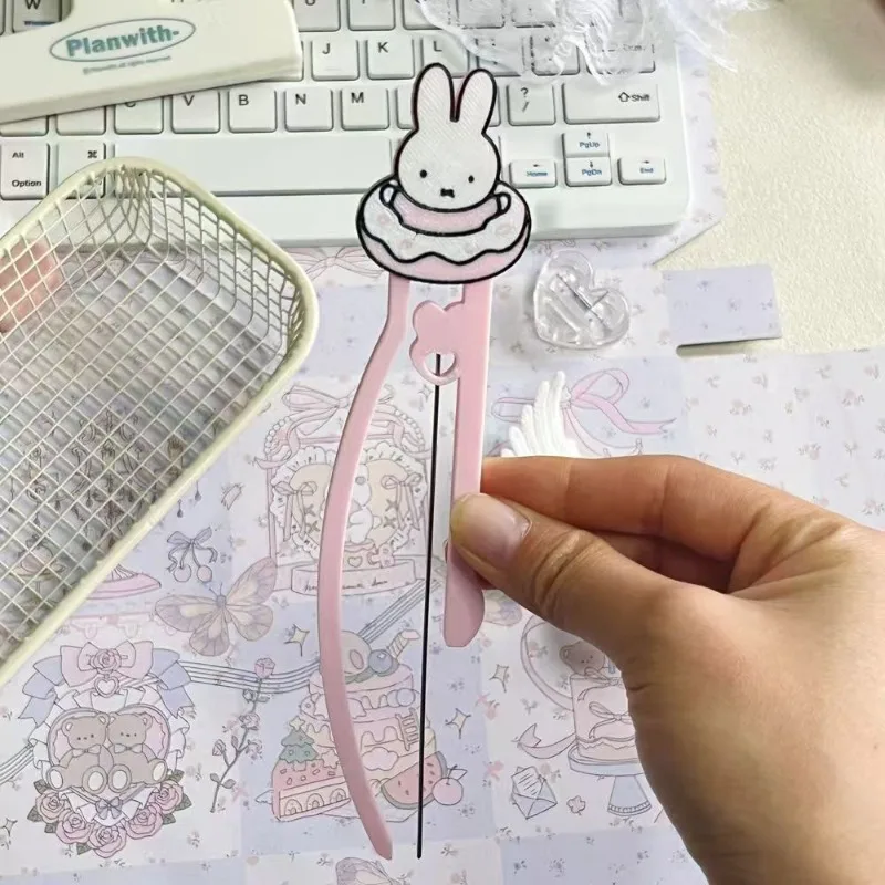 Miffy Rabbit Educational Toy Creative Personality Long Single Needle Tool High Color Value Cartoon Cute Novice Smooth Bean Pen - view 4