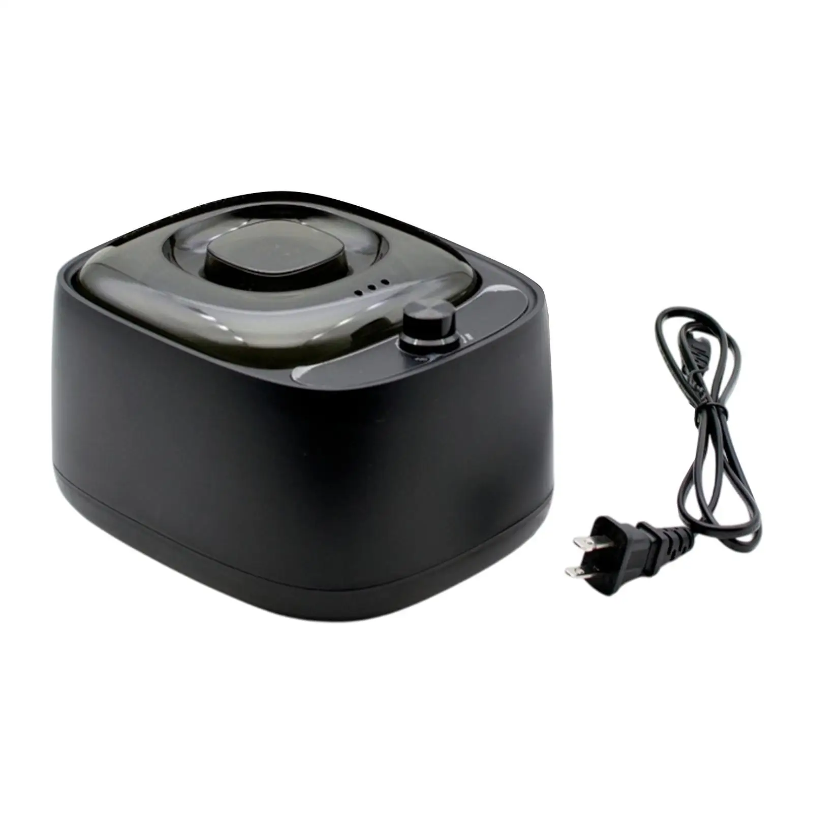 Chauffe-cire électrique professionnel pour hommes et femmes, Machine chauffante avec couvercle transparent, Pot chauffant