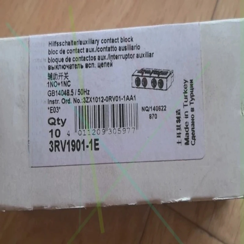 

Brand New Original 1PCS 3RV1901-1E in box stock Fast shipping