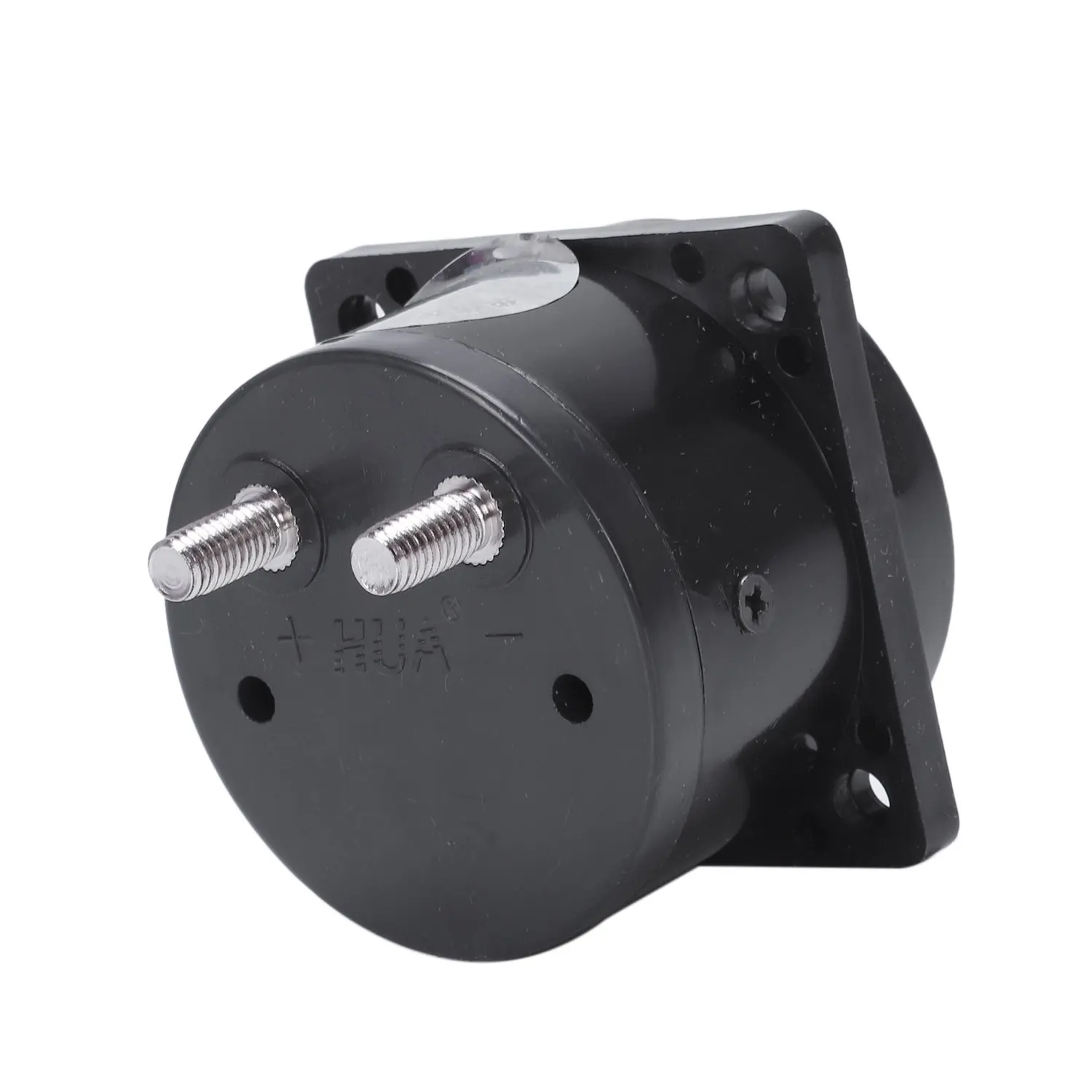 ABAN Class 2.5 Accuracy AC 0-5A Analog Panel Round Meter Ammeter Meter Black