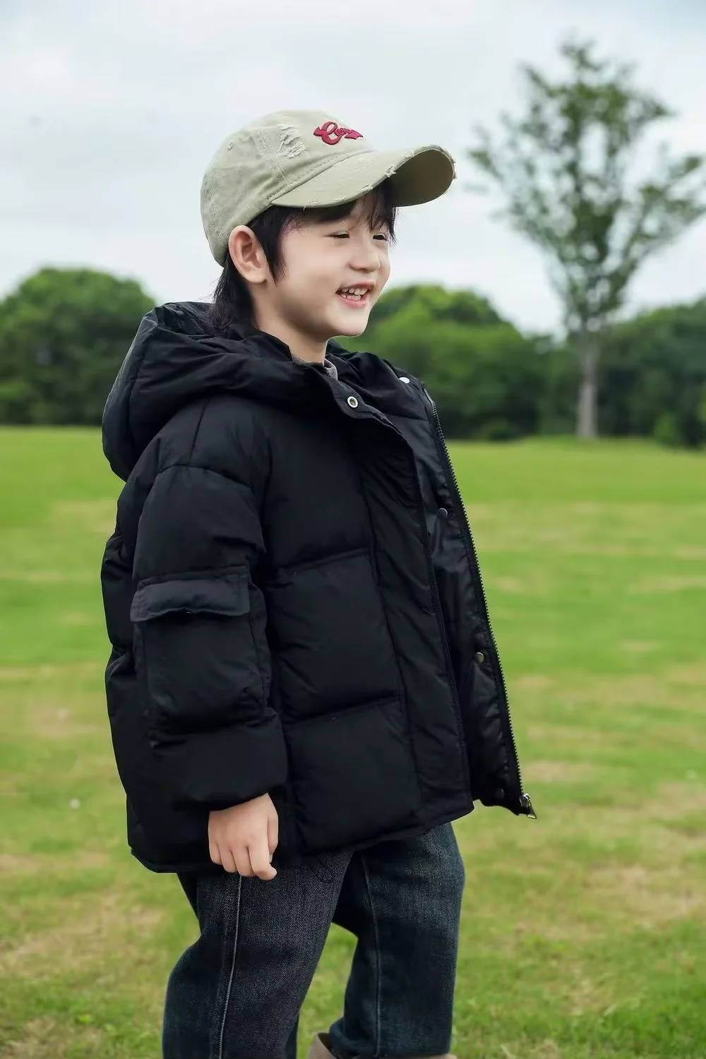 Children Winter White Duck Down Hooded Jacket Boys Girls Puffer Coat Kids Warm Outerwear Toddler Clothing 2026 New