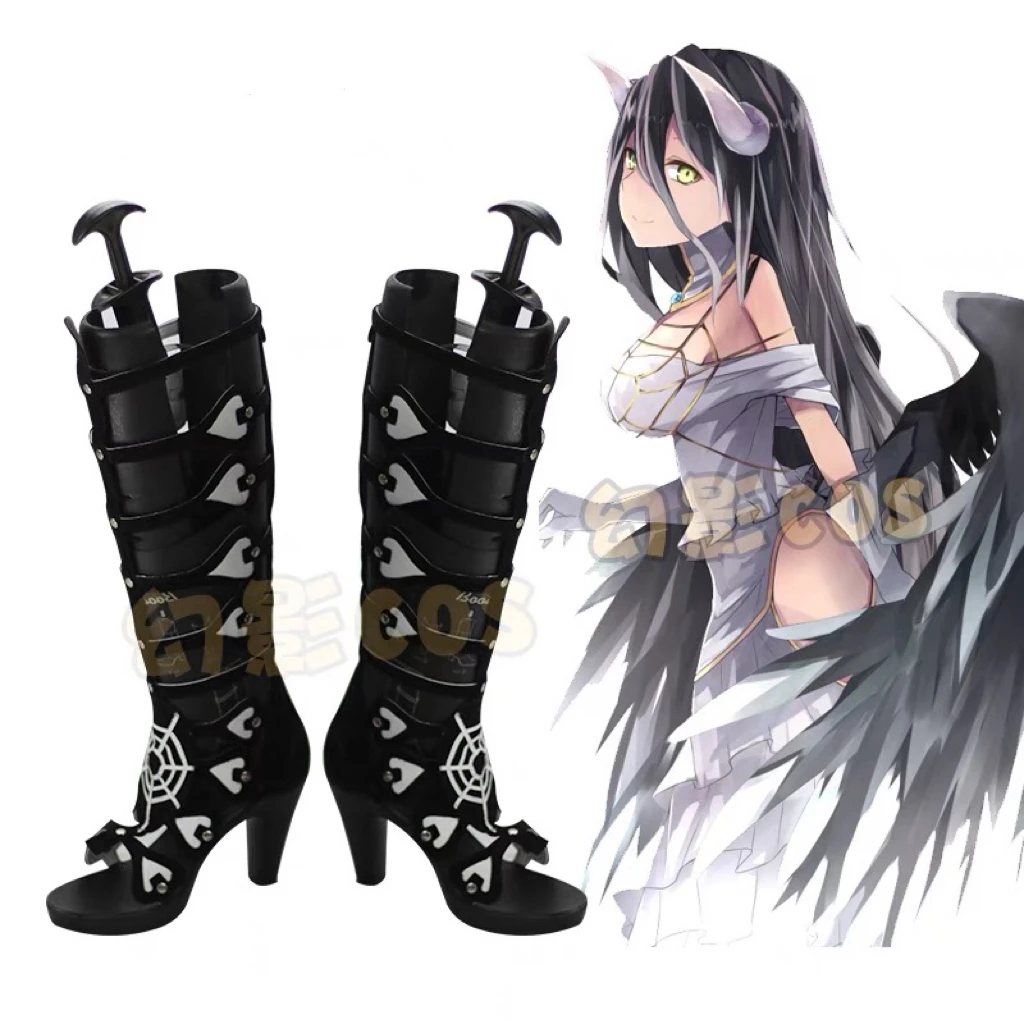 

Обувь для косплея в стиле аниме Overlord Albedo, черные туфли