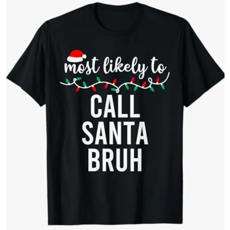 Camiseta mais simpática para o Natal combinando com pijama familiar Camiseta engraçada