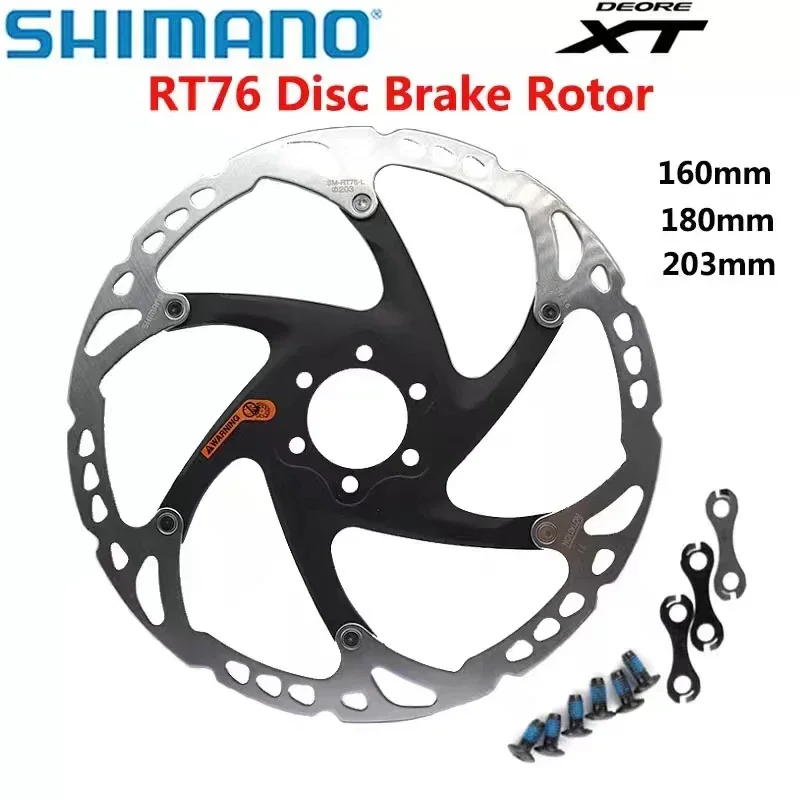 SHIMANO Disc Brake Rotor SM RT54 RT64 RT30 RT10 RT26 RT66 RT76 EM600 CENTER LOCK SUIT For Mountain Bikes Disc XT SLX DEORE MTB