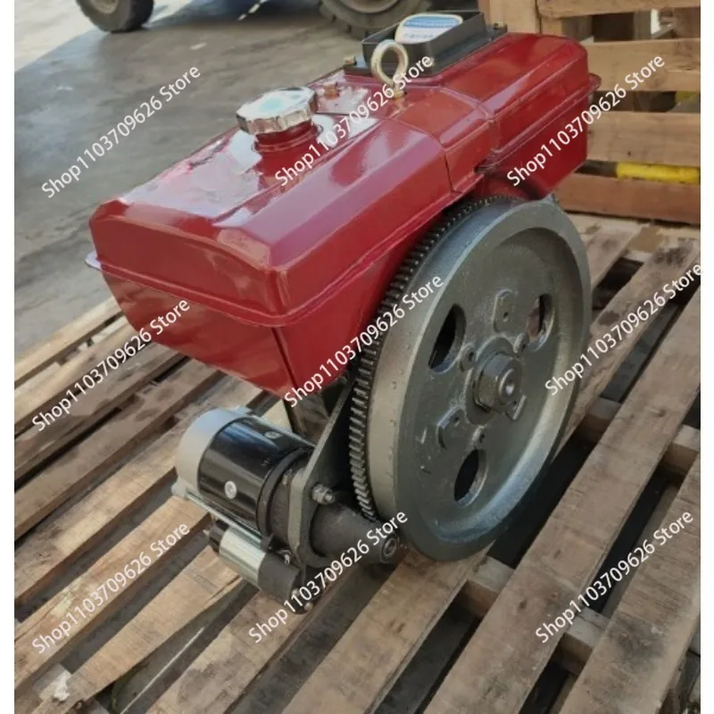 Diesel engine single cylinder water-cooled  18 full horsepower engine small tractor agricultural electric start