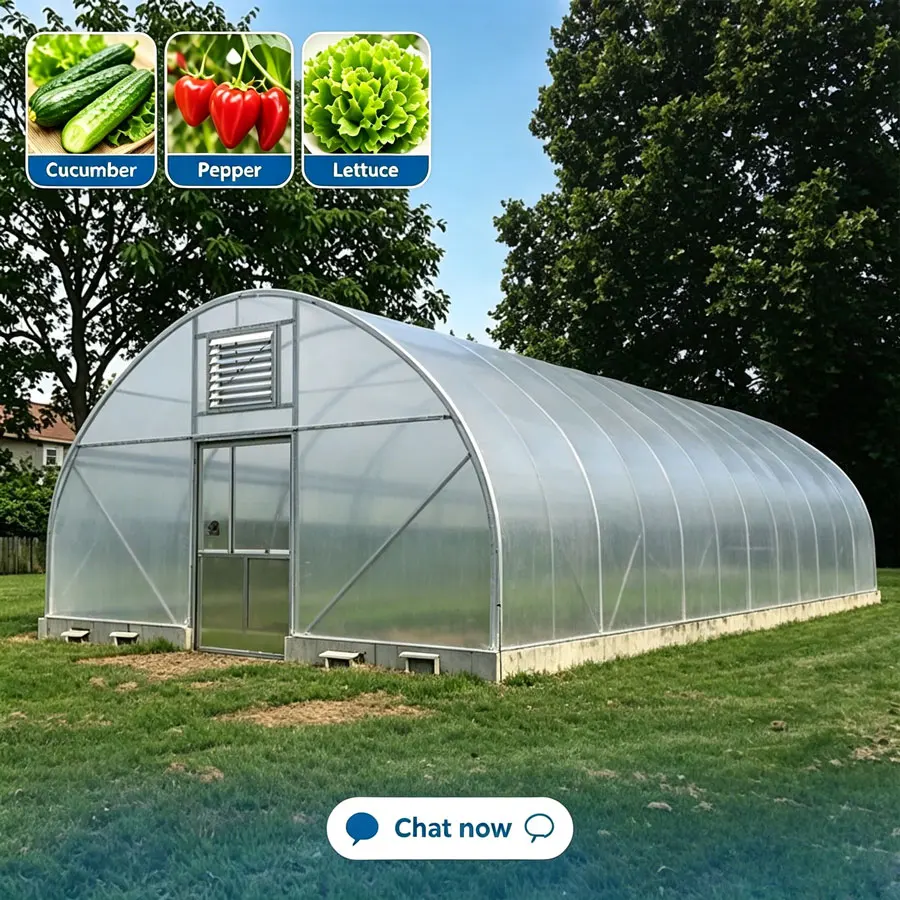 Smart Complete Set Cheap Greenhouse Grow Tent Equipment Garden Insect Net Cooling System Farming Green House Frame