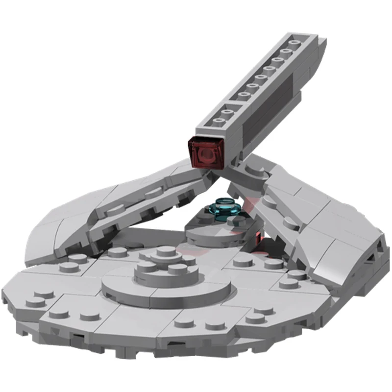 

917 шт. MOC Star Trek FASA Starships 2, гладкое издание, строительные блоки, рождественский подарок, праздничные подарки, расслабляющие игрушки «сделай сам» для детей