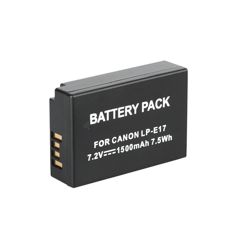 1500mAh Battery LP-E17 LP E17 LPE17 for Canon EOS R8 R10 R50 RP M3 M5 M6 77D, 750D, 760D, 800D, 8000D 8000D camera batteries