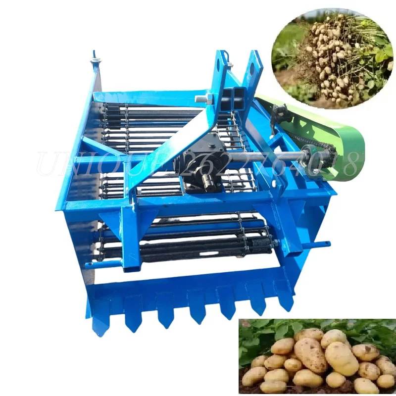 

Single Row Herbs Excavator Cropper Tractor Driven Garlic Onion Peanut Potato Harvester Maker Sweet Potato Carrots Harvest Maker