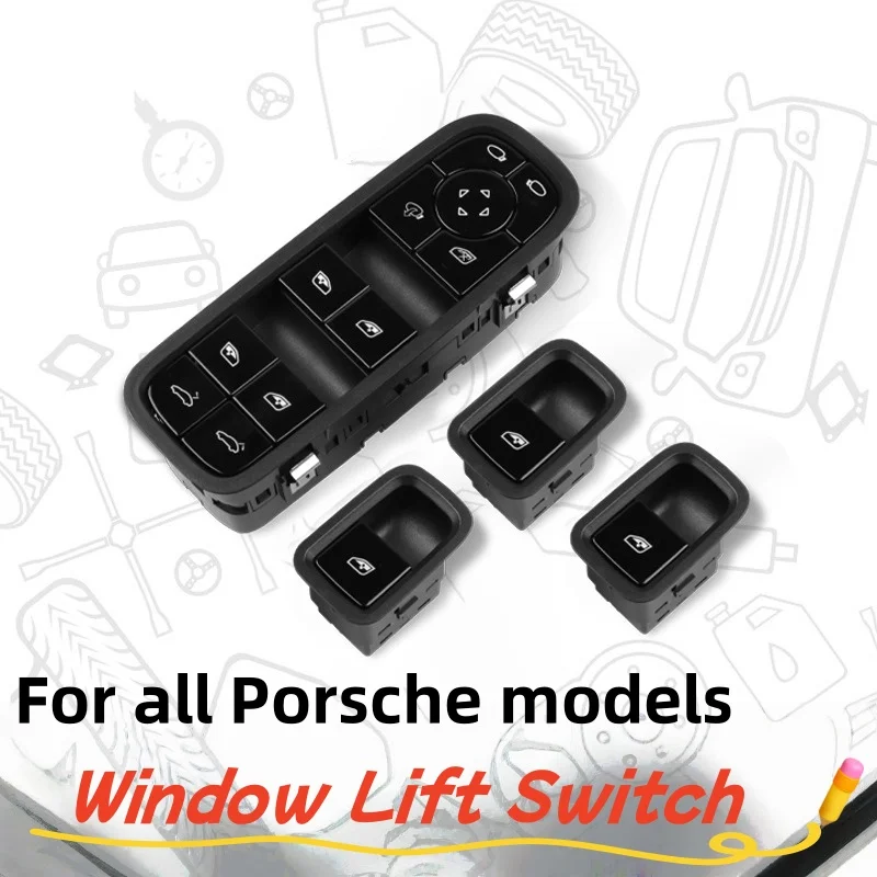 

Power Master Window Control Switch for Porsche Cayenne New Style 2017 2018 2019 2020 2021 2022 2023 2024 2025 Car Accessories