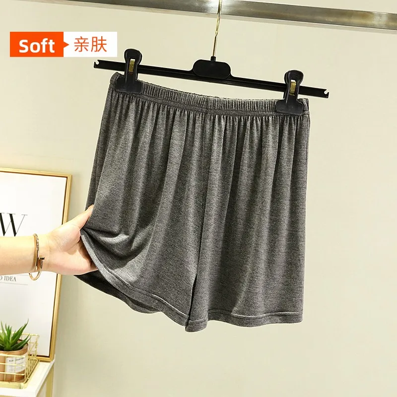 

Casual High Waist Modal Loose Shorts Women Summer Yoga Sports Pants Thin Sleepwear Wide Leg Pants Comfortable Breathable