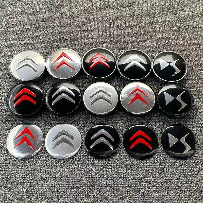 

56/60 мм легкосплавная крышка ступицы колеса автомобиля, центральная крышка ступицы, наклейки для Citroen C5X e-C4 X e-C3 C4 C3 C5 Berlingo C1 C6 C2 AIRCROSS