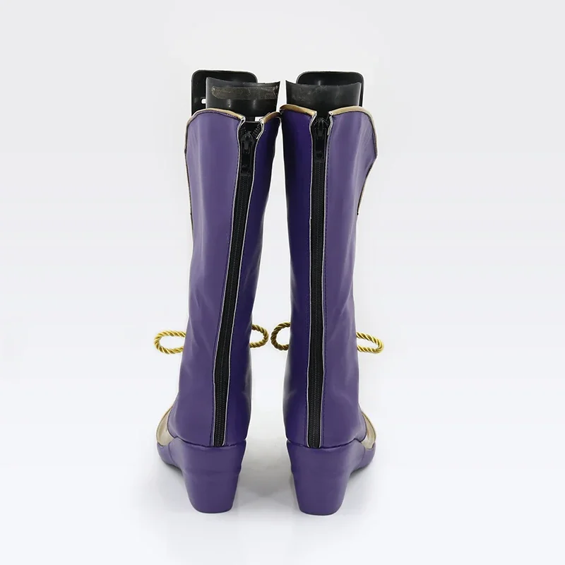 Spirit Blossom Soraka Cosplay Shoes PU Leather Shoes Halloween Carnival Boots Game Cosplay Props Custom Made