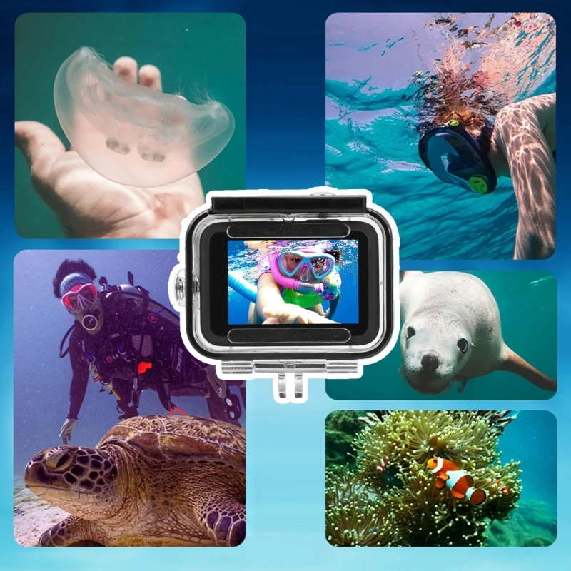 Vỏ bảo vệ vỏ máy ảnh thể thao R91A Vỏ chống nước cho cuộc phiêu lưu dưới nước