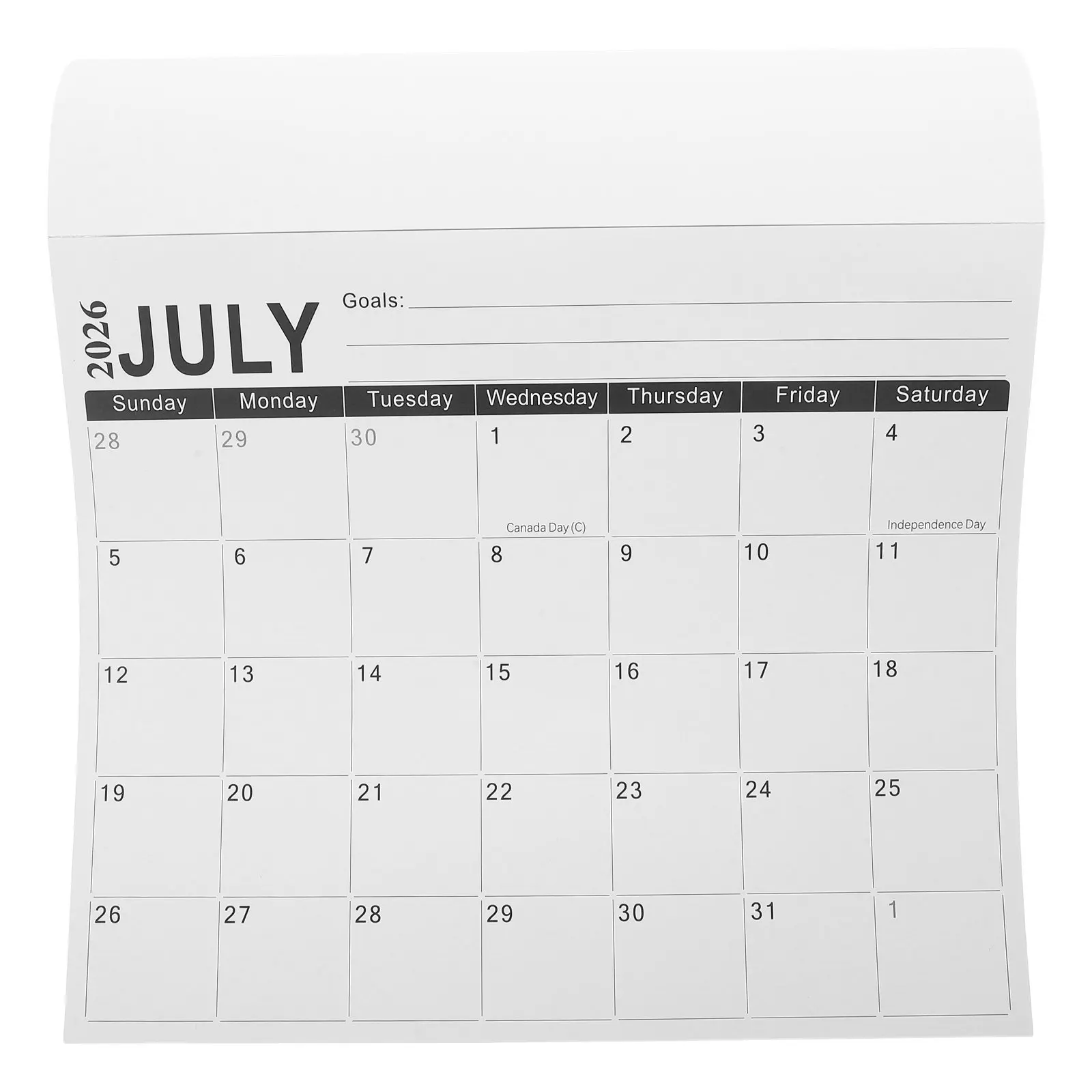 

Magnetic Kitchen Calendar 2026-2027 18 Month English Monthly Planner 12x10in Writable Surface Strong Adhesion Fridge Organizer
