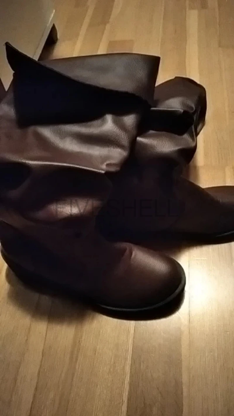 Halloween Middeleeuwse Leren Laarzen Jack Mus Renaissance Half Schelvis Schoenen Larp Piraat Krijger Vintage Jackboot