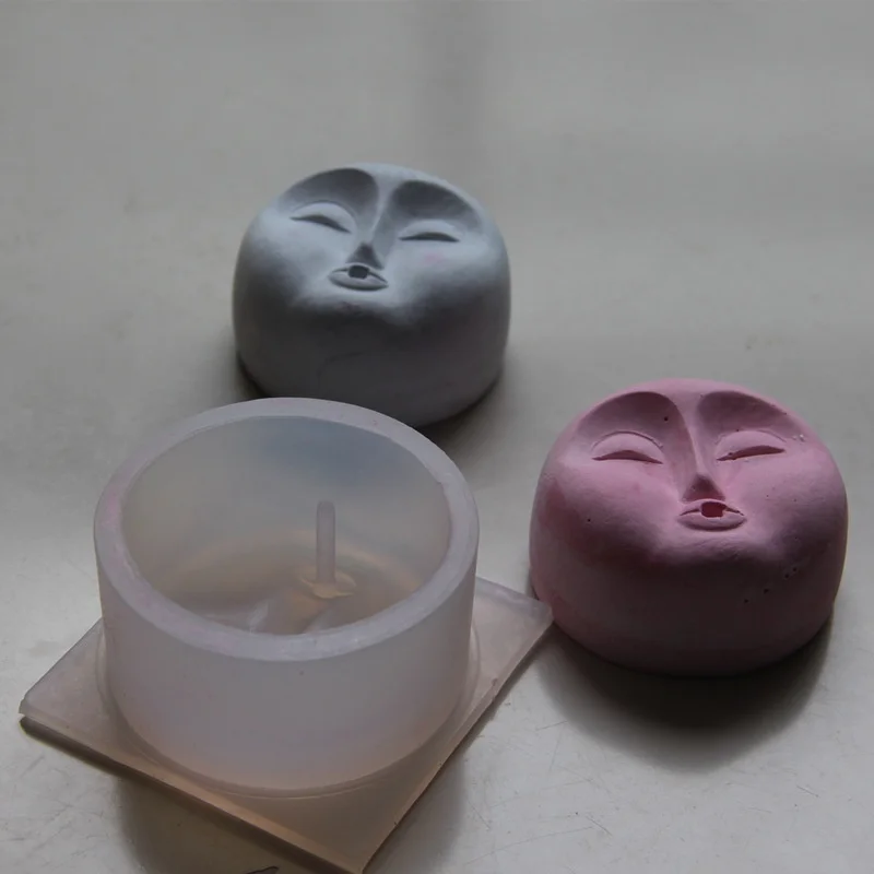 

Silicone Incense Burner Mold: Diy Resin Gypsum Clay Mold