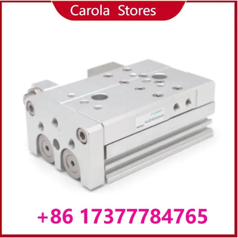 AirTac HLQ Series Double Guide Rail Pneumatic Cylinder, 12/16/20/25 Bore Hydraulic Air Cylinders & Pneumatic Parts Factory
