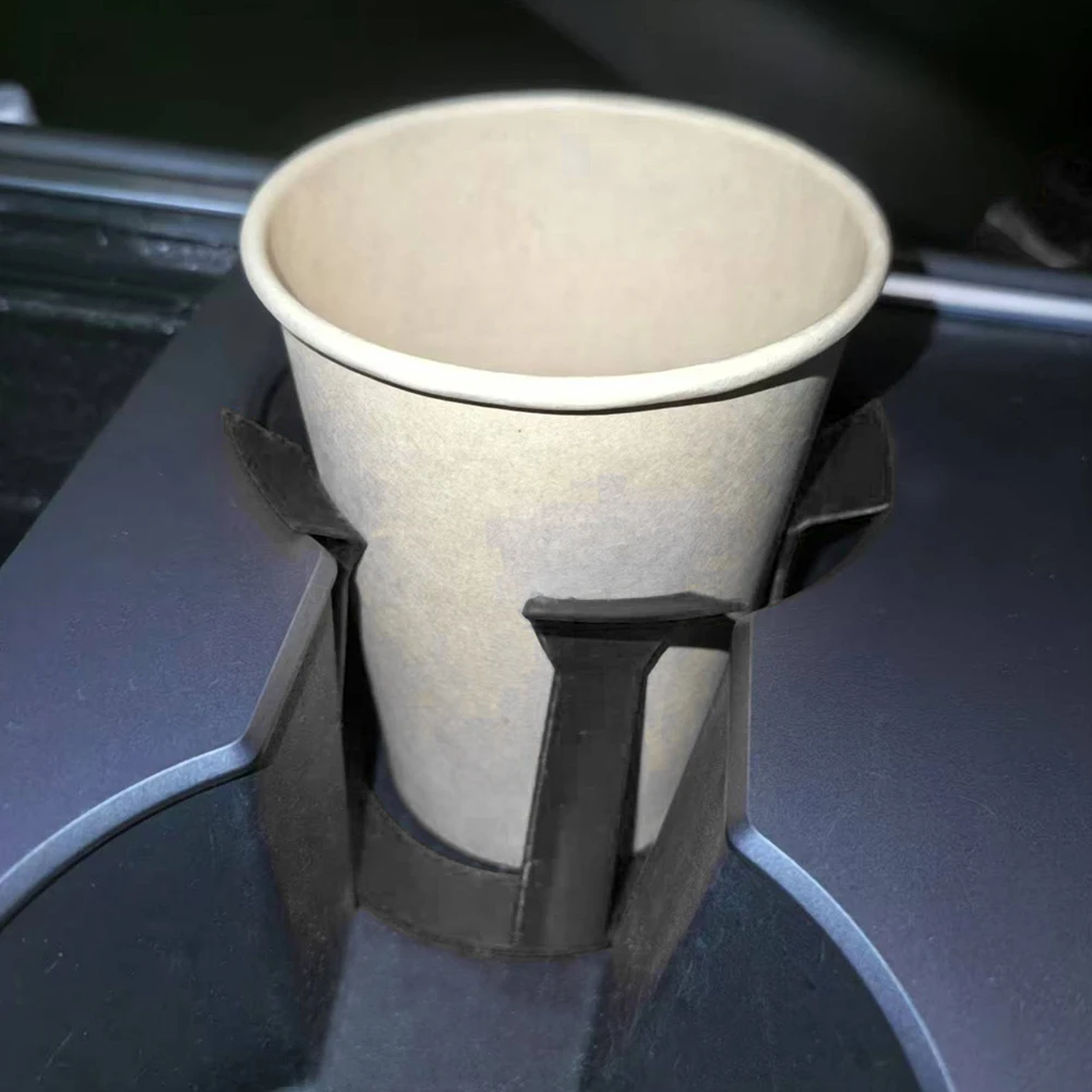 Anti-Shake Cup Holder Limiter For Tesla Model 3/Y Car Central Control Water Cup Holder Fixed Drink Bracket Water Bottle Limiter