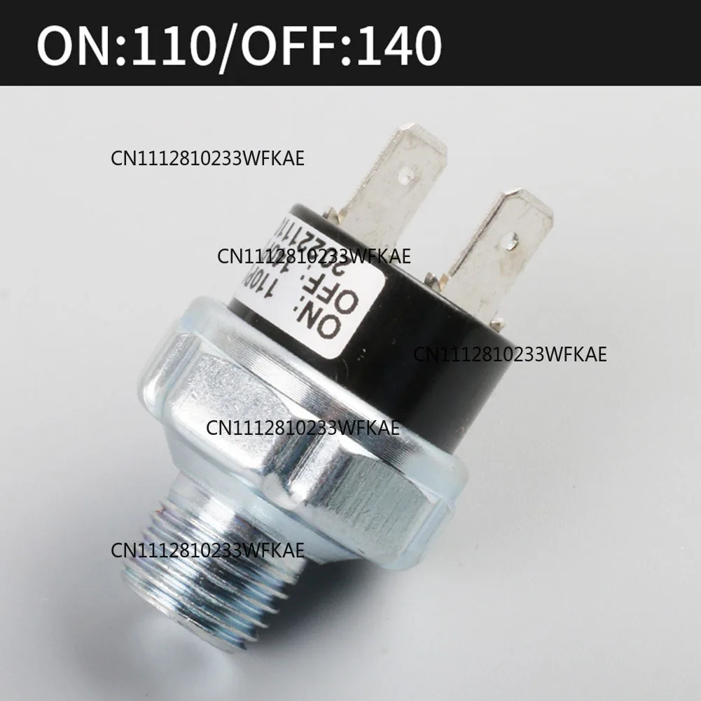 1/4-18 NPT Male Air Pressure Control Switch 110-140PSI 120-150PSI Air Compressor Valve Switch 20A Pneumatic Parts