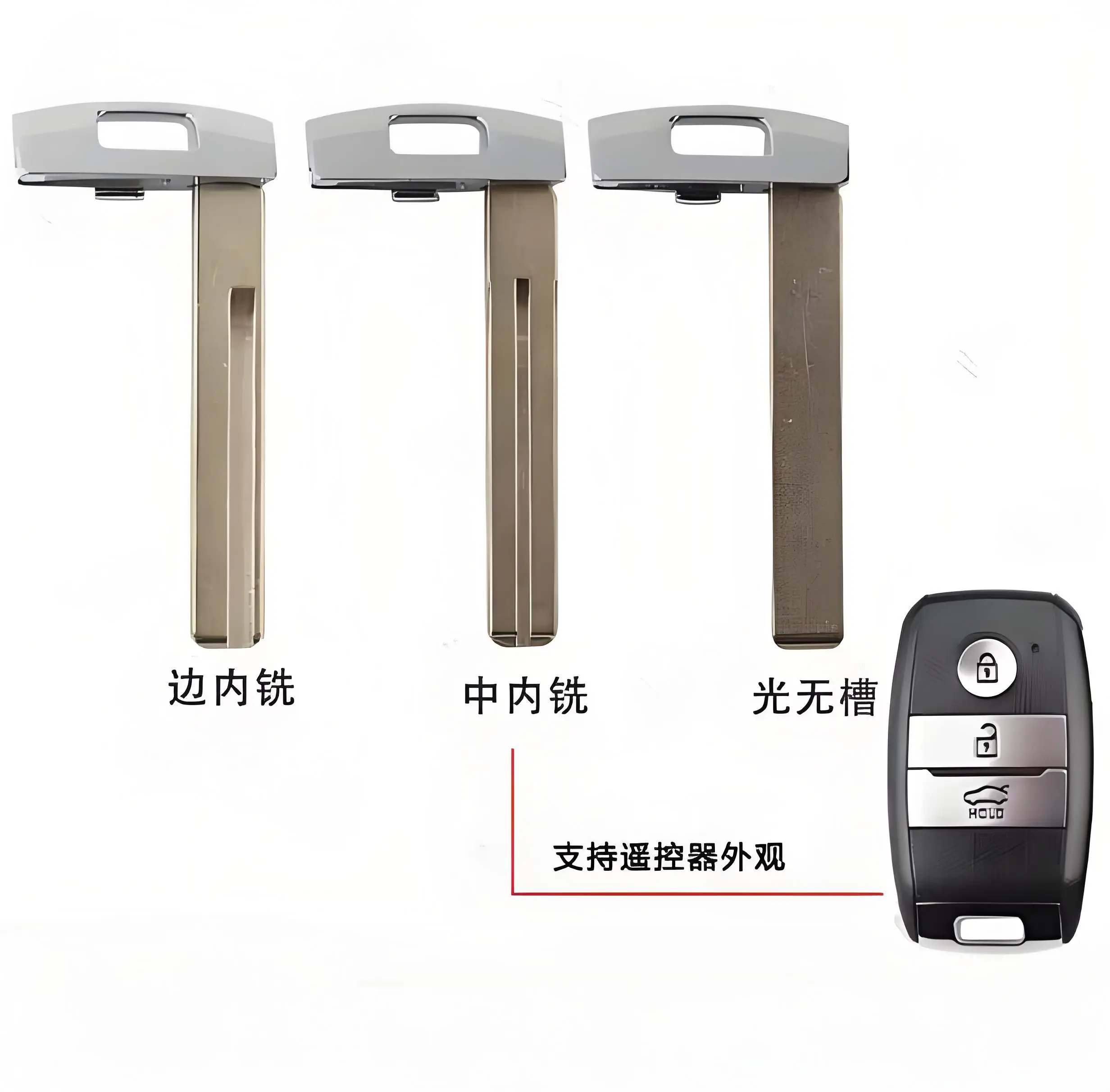 

DAKATU 10 шт. пустой умный дистанционный ключ для KIA K5 Sorento аварийный запасной ключ