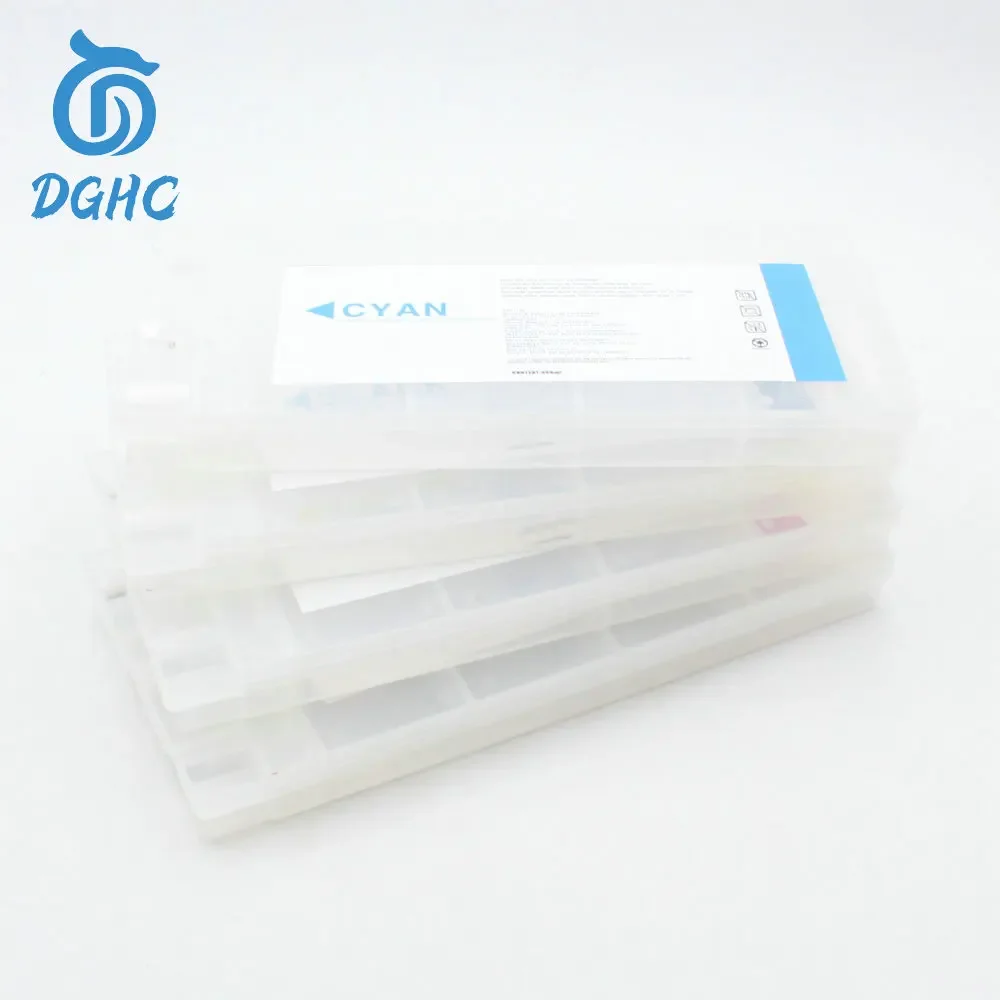 4pcs 500ml/color Empty Refillable cartridge With One Time Chip for Noritsu D701 D703 D1005 printer
