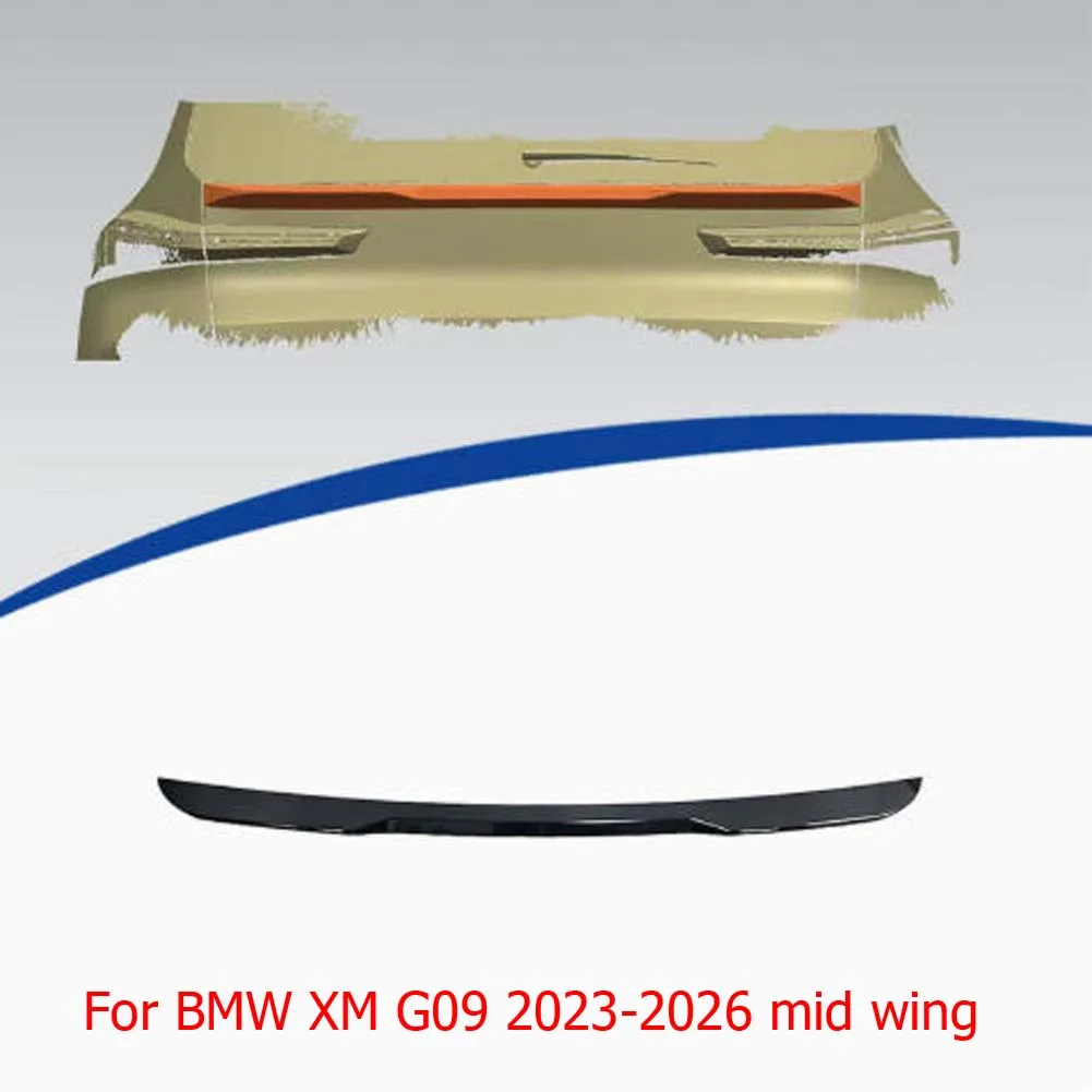 Car Spoiler Wing For BMW XM G09 2023-2026 Rear Roof Tail Fin Top Wing Exterior Tuning Upgrade Accessory