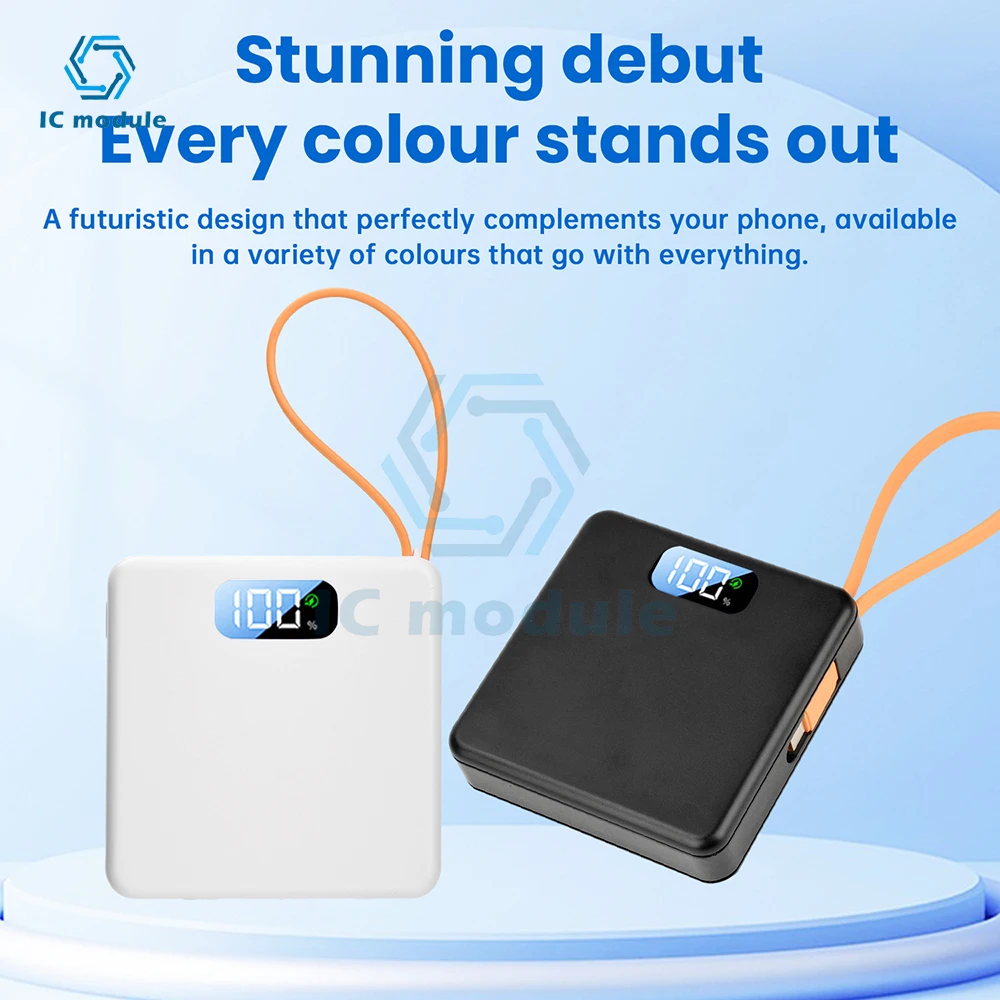 3 slots 18650 caixa de bateria diy kit banco potência 10w/2,5w sem soldagem caso bateria carregamento rápido com cabo carga