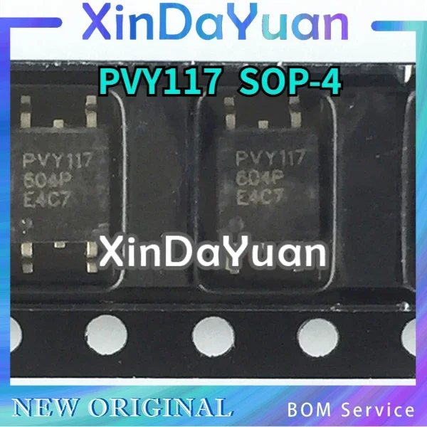 10 pcs PVY117 PVY117-T SOP-4 Optocoupler Solid-state Relay