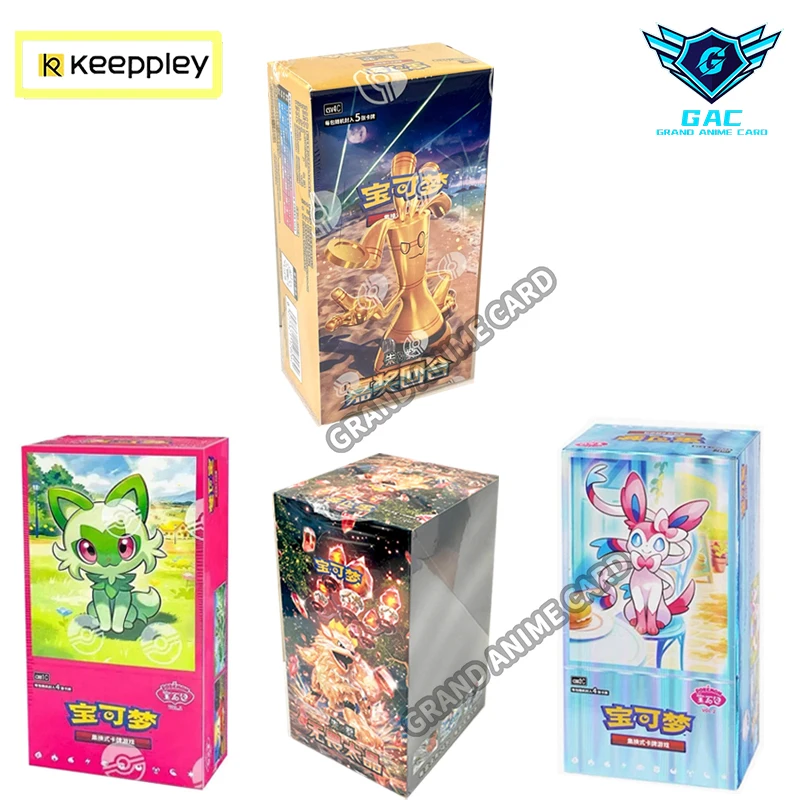 

Origina Keeppley Pokemon Card Gem Pack Vol.1 2 Trading Ptcg Cards Боевая карта Коллекционная карта Детская игрушка в подарок