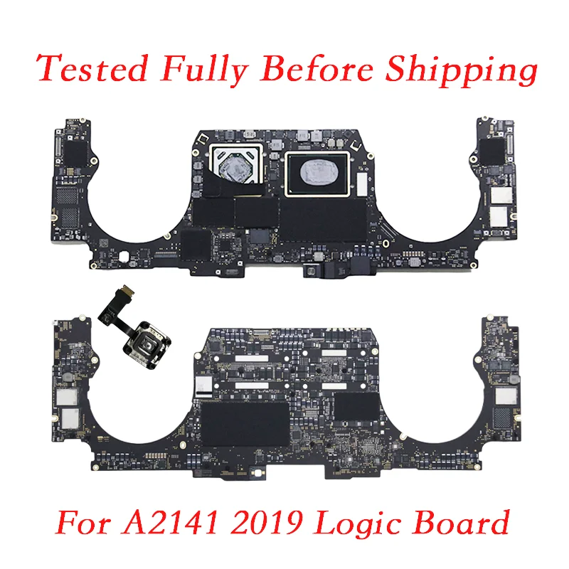 لوحة إلكترونية مختبرة A2141 i7 2.6GHz/i9 2.3GHz 2.4GHz 16G 32G 500G مع معرف اللمس لماك بوك برو الشبكية 16 "اللوحة 820-01700