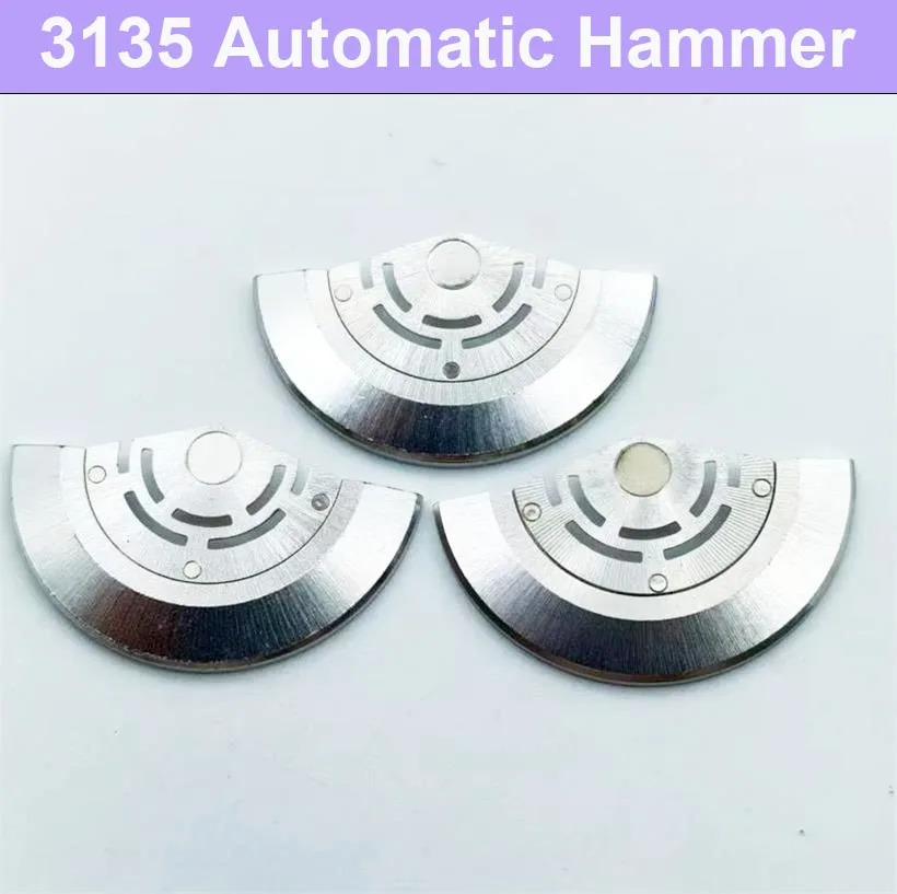 Automatic Hammer 3135 Mechanical Movement Pendulum Hammer Repair Part Watch Movement Accessory for 3135 Mechanical Watches