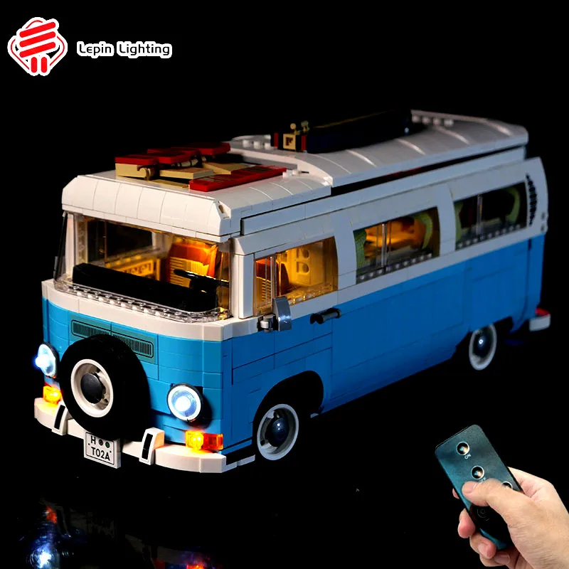 10279 캠핑카 빌딩 블록 모델과 호환되는 DIY LED 조명 키트, 디스플레이용 복고풍 차량 조명 액세서리