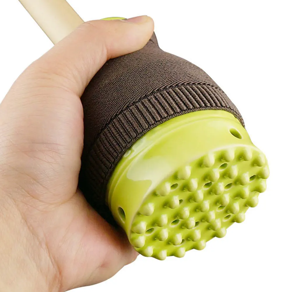 1Pcs Ceramic Moxibustion Pot Fine Workmanship Portable Moxa Burning Tool Calming Massage Tool for Arthritis Neck Shoulder Pain