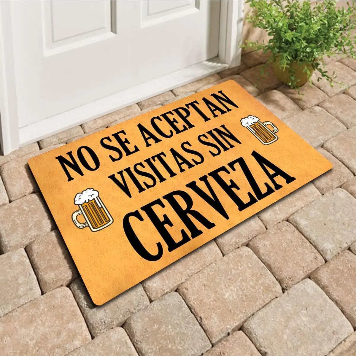 Funny Spanish Quote Door Mat, 