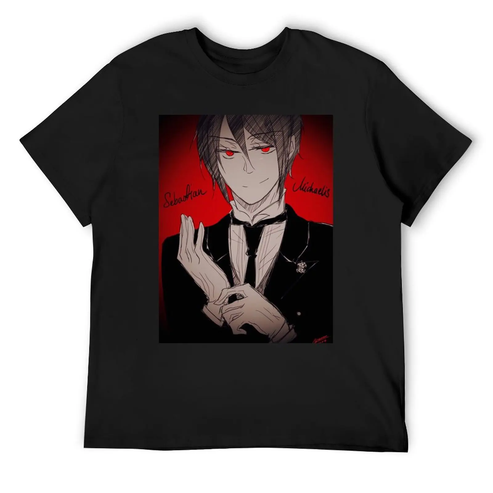 

Black Butler - Sebastian T-Shirt customs design your own cheap stuff customs shirts graphic tee men