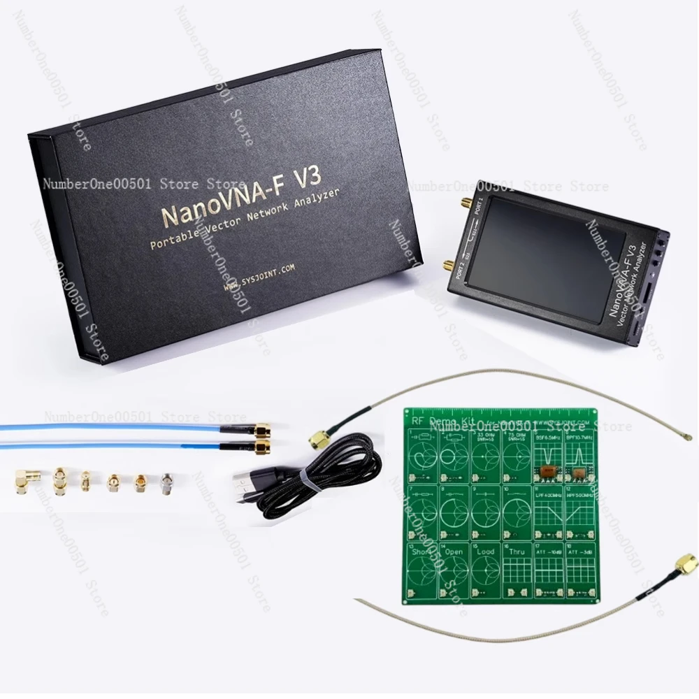 NanoVNA-V3 vector network analyzer, antenna analyzer, shortwave MF HF VHF UHF talent