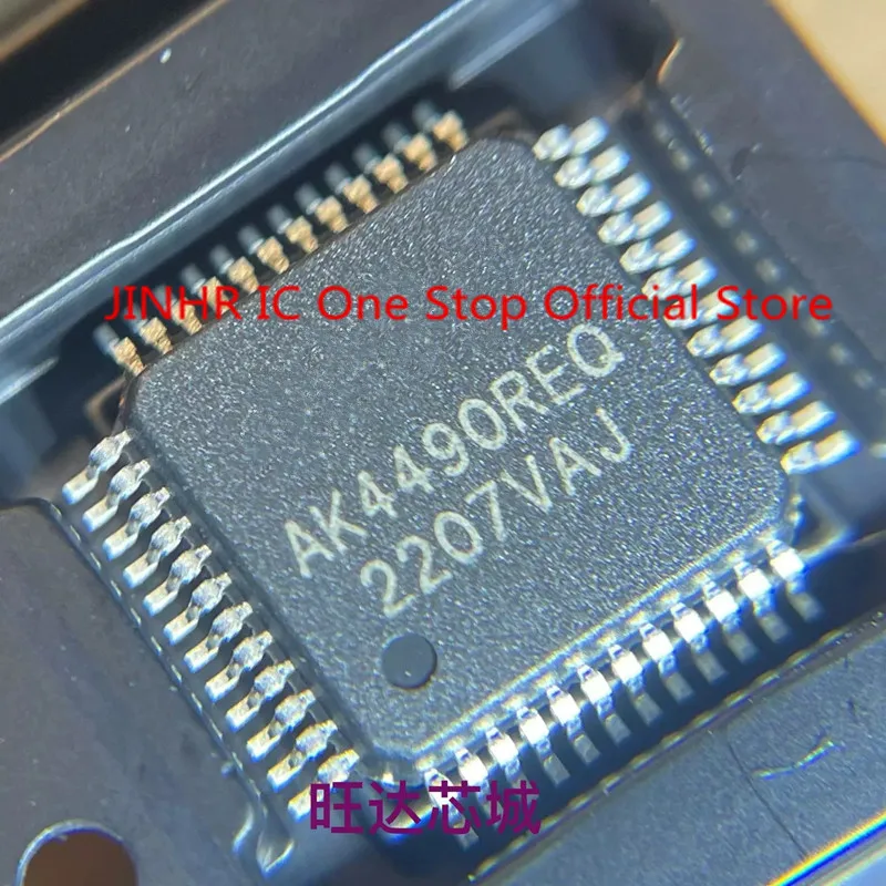 New 1PCS AK4490REQ AK4490 48-LQFP