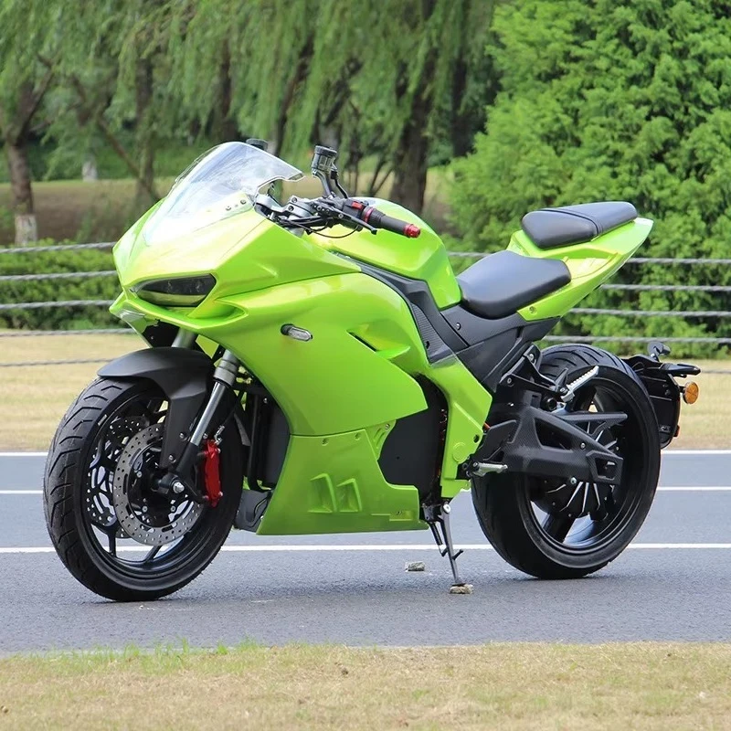 Racing Electric Motorcycle Powerful High Speed Support Modification and Customization