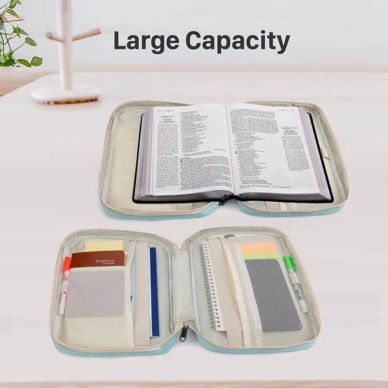 Bible Bag Children's Book Reading Stand Waterproof Bag Storage Bag Handbag Tablet Computer Electronics Storage Bag Book ,B