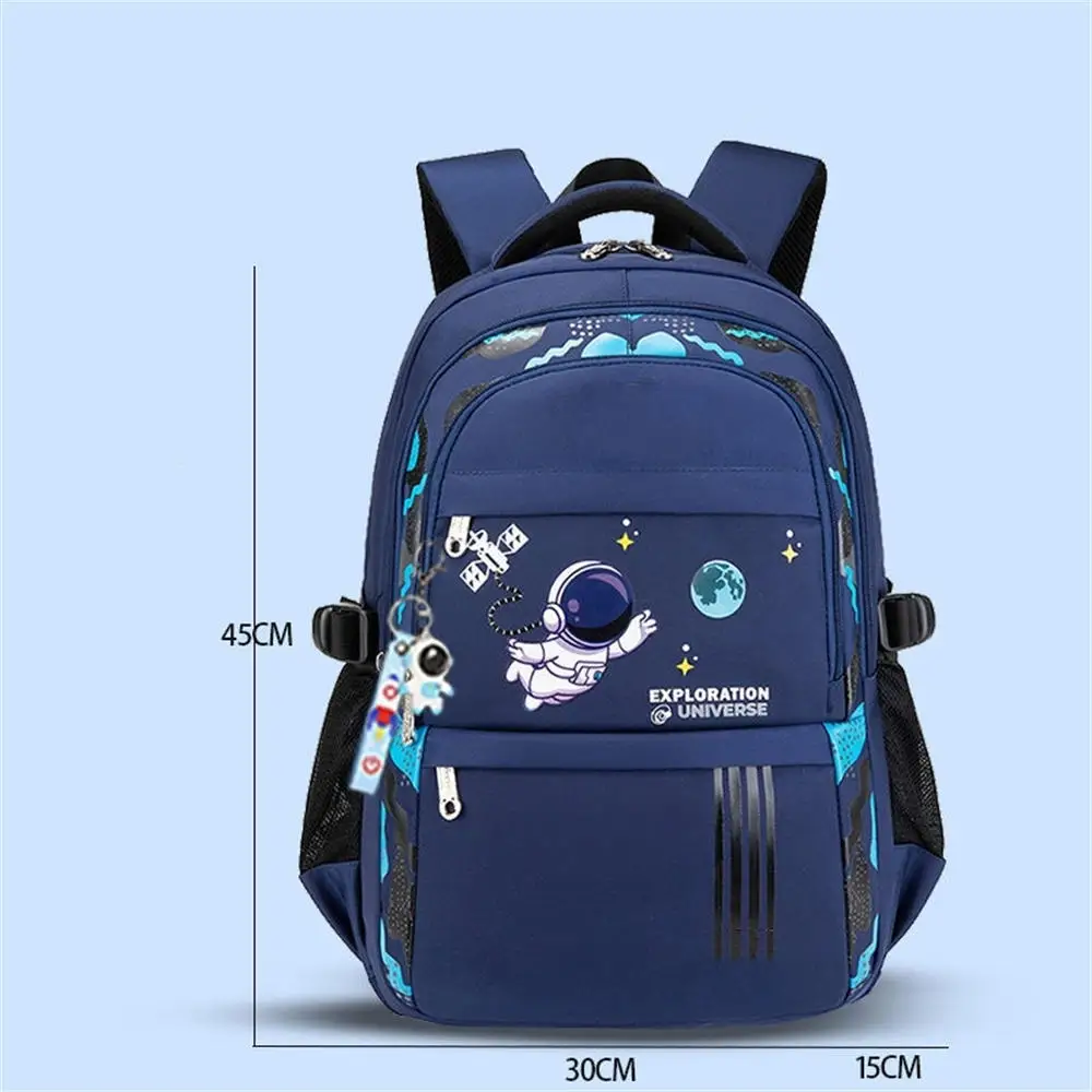 Mochila escolar con dibujos de astronautas para niños y niñas, bolsa impermeable de gran capacidad para estudiantes de primaria, 2023