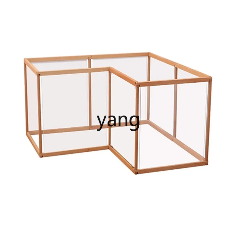 

TGF Pet Dog Cat Solid Wood Fence Teddy Small Dog Isolation Indoor Cat Dog House