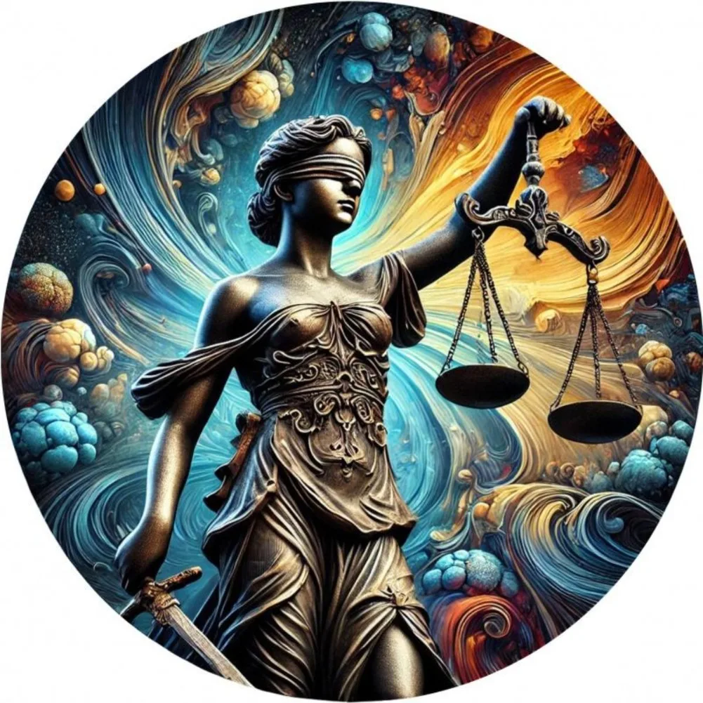 1. Barang Genel Papan Tanda الألومنيوم Logam العدالة ديفي - سيني Dinding Hiasan (8x8 بوصة) | سيسوى هاثام، دبور، روانج ماكان #6