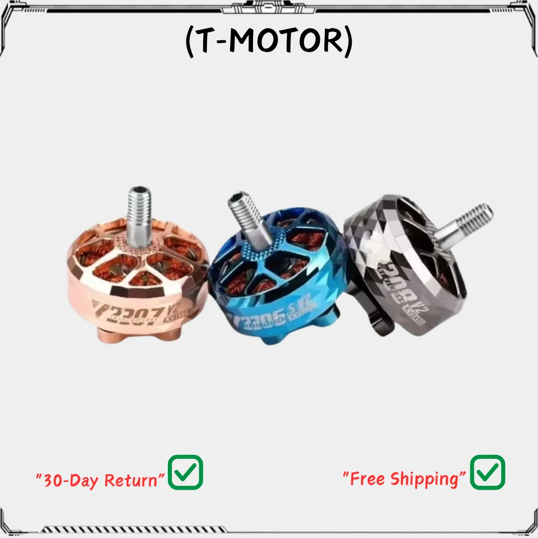 

T-MOTOR Новый VELOX VELOCE V2207.5 V2 2550KV 4S 1950KV/1750KV 6S Бесщеточный двигатель RC FPV Racing Фристайл Дроны Запасные части