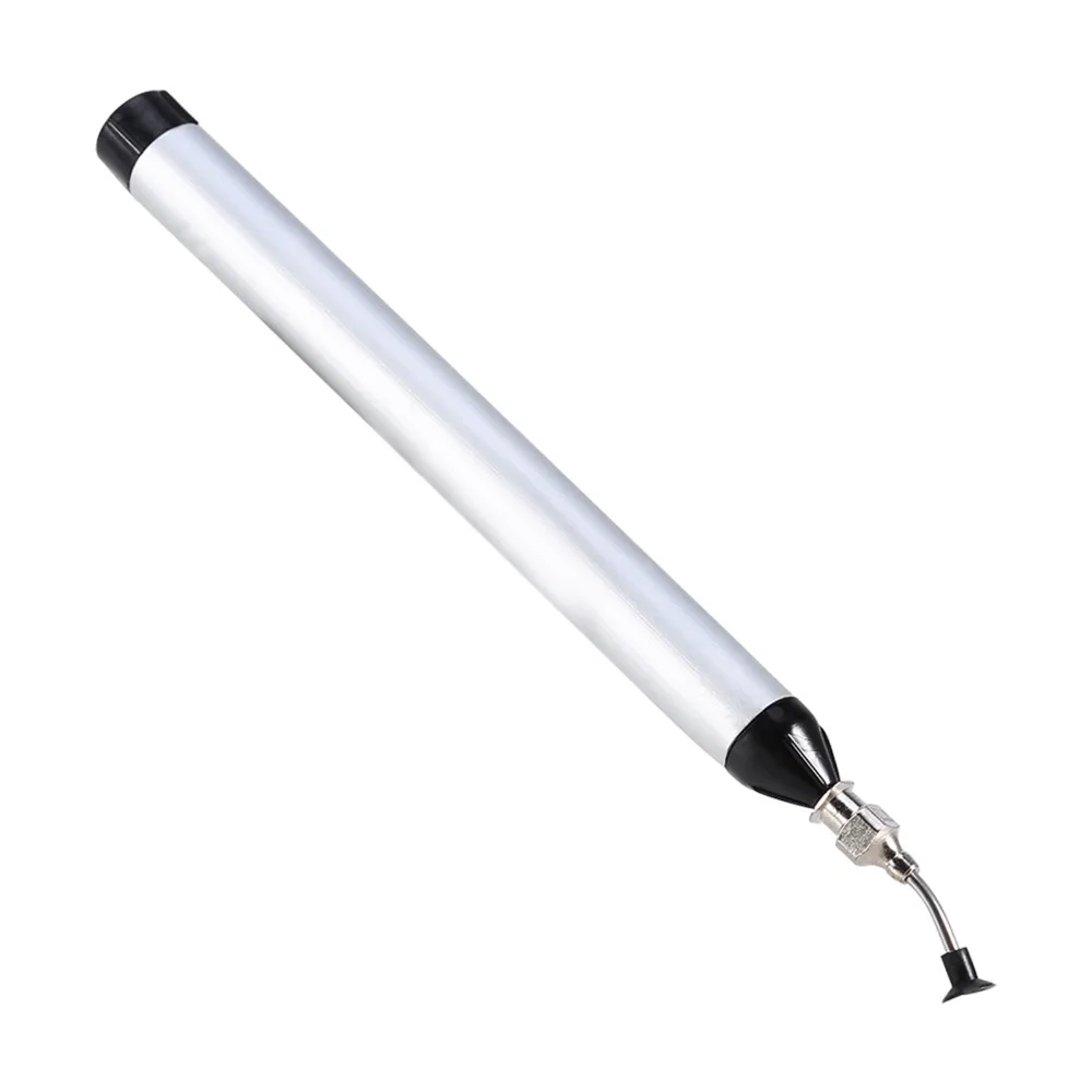 3 Suction Heads Vacuum Suction Pen 150mm Length Manual Tool Desoldering Pump Fine Welding Tip Vacuum Pick Up Tool