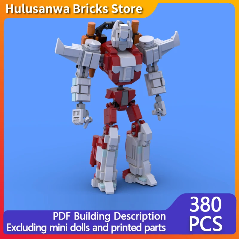 

Популярная киномодель MOC, строительные кирпичи, классическая боевая меха, модульная технология, подарки, праздник, сборка, детские игрушки, костюм