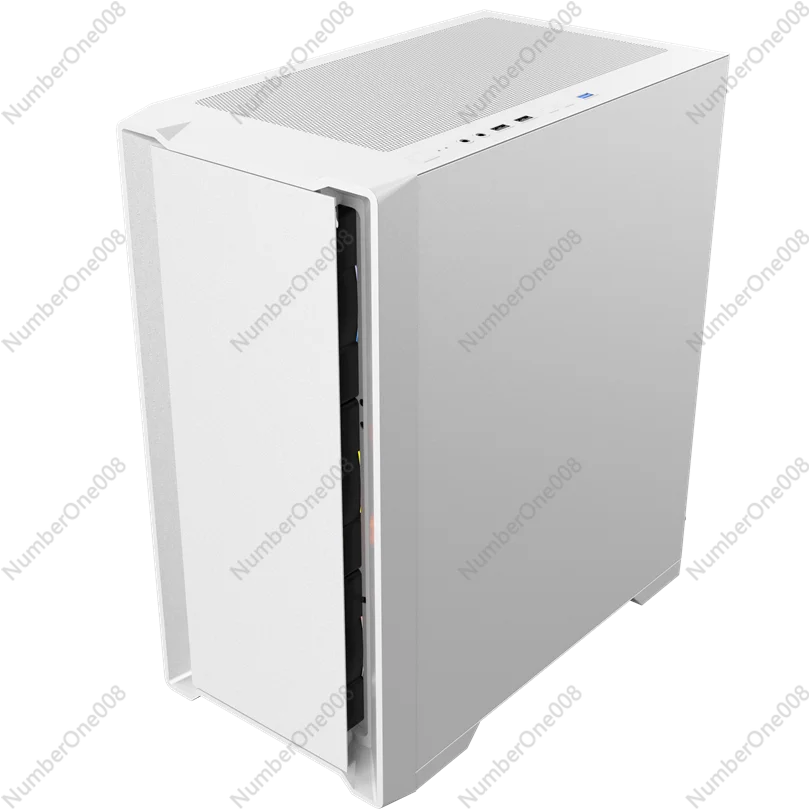

Белый игровой чехол для компьютера Mini ATX/ITX Tower со стеклянным окном, настольный USB 3.0, геймерский компьютерный шкаф, чехол Mid-Tower