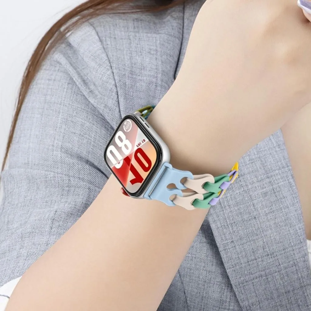 Силиконовый ремешок-цепочка для Huawei Fit 4/4 Pro, браслет, регулируемый ремешок для Huawei Fit 3 2 1, сменный ремешок для часов